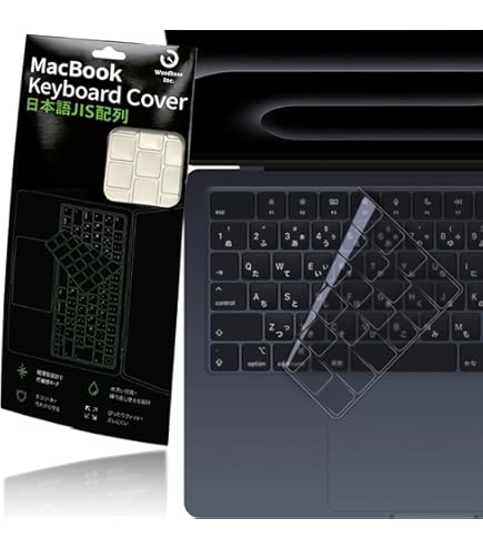 M2 MacBook air スターライト JIS配列キーボード MacBookのキーボードをJIS配列からUK（またはUS）配列に変えた